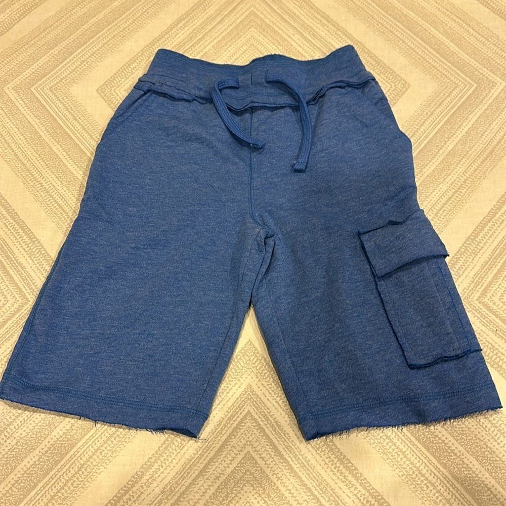 Mish Boys Blue Cargo Sweat Shorts